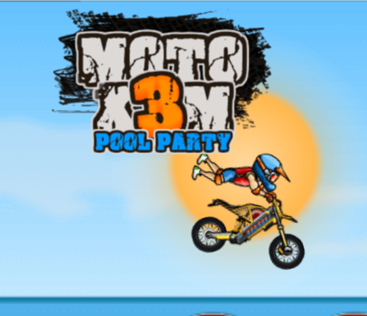  Moto X3M Pool Party